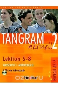  - Tangram aktuell 2 - Lektion 5-8. Kursbuch + Arbeitsbuch (+ CD)