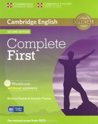  - Complete First: Workbook without Answers (+ CD-ROM) (сборник)