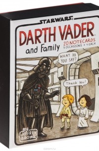 Jeffrey Brown - Darth Vader and Family (комплект из 20 открыток)
