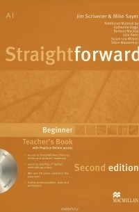  - Straightforward: Beginner: Teacher's Book (+ DVD-ROM)