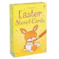  - Easter Stencil Cards (набор из 16 карточек)