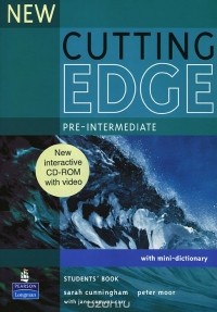  - New Cutting Edge: Pre-Intermediate: Students Book with Mini-Dictionary (+ CD-ROM)