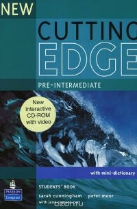  - New Cutting Edge: Pre-Intermediate: Students Book with Mini-Dictionary (+ CD-ROM)