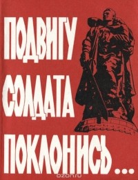  - Подвигу солдата поклонись...
