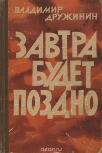 Владимир Дружинин - Завтра будет поздно (сборник)