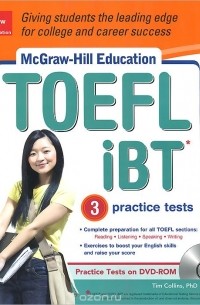  - McGraw-Hill Education TOEFL iBT 3: Practice Test (+ CD-ROM)