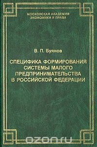 Владимир Буянов - Специфика формирования системы малого предпринимательства в Российской федерации