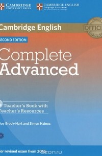  - Complete Advanced: Teacher's Book  (+ CD-ROM)