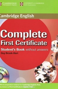 Guy Brook-Hart - Complete First Certificate: Student's Book without Answers (+ CD-ROM)