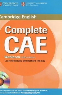  - Complete CAE: Workbook with Answers (+ CD-ROM)