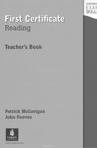  - First Certificate Reading: Teacher's Book