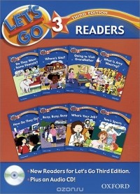  - Let's Go 3: Readers (комплект из 8 книг + CD)