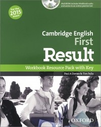  - Cambridge English: First Result: Workbook Resource Pack with Key (+ CD-ROM)