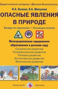  - Опасные явления в природе. Беседы по картинкам. Основные понятия. Дидактический материал (набор из 8 карточек)