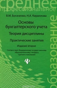  - Основы бухгалтерского учета. Теория дисциплины. Практические занятия