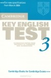  - Cambridge Key English Test 3: Examination Papers from the University of Cambridge ESOL Examinations (аудиокурс на аудиокассете)