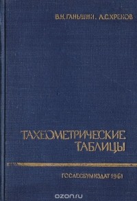 - Тахеометрические таблицы