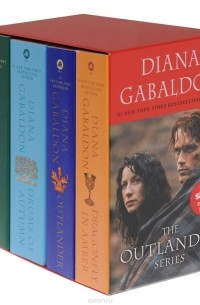 Diana Gabaldon - Outlander. Dragonfly in Amber. Voyager. Drums of Autumn (комплект из 4 книг) (сборник)