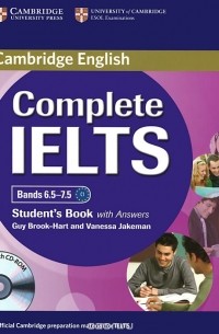  - Complete IELTS: Bands 6.5-7.5: Student's Book with Answers (+ CD-ROM)