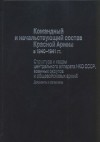  - Командный и начальствующий состав Красной Армии в 1940-1941 гг. Структура и кадры центрального аппарата НКО СССР, военных округов и общевойсковых армий. Документы и материалы