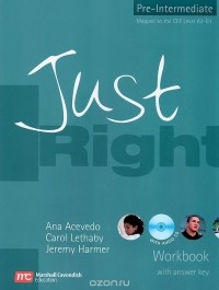  - Just Right: Pre-Intermediate: Workbook with Answer Key