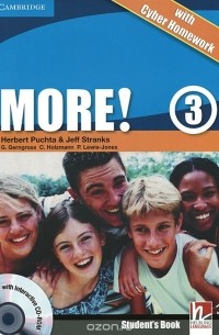  - More! Level 3: Student's Book with Cyber Homework (+ CD-ROM)