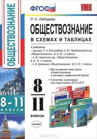 Рената Лебедева - Обществознание в схемах и таблицах. 8-11 классы