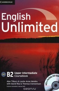 English Unlimited: Level B2: Upper Intermediate Coursebook (DVD-ROM)