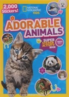  - National Geographic Kids: Adorable Animals: Super Sticker Activity Book (+ наклейки)