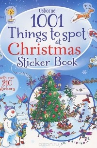 Алекс Фрит - 1001 Christmas Things to Spot Sticker Book