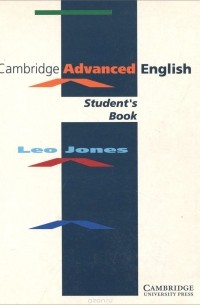 Лео Джонс - Cambridge Advanced English: Studen's Book