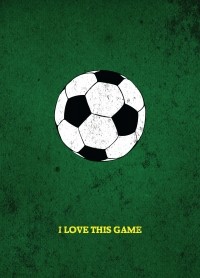  - I Love This Game. Футбол. Блокнот