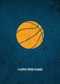 - I Love This Game. Баскетбол. Блокнот