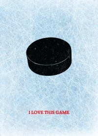  - I Love This Game. Хоккей. Блокнот