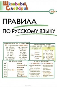 Правила по русскому языку. Начальная школа