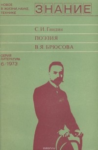 Сергей Гиндин - Поэзия В. Я. Брюсова