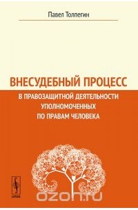 Павел Толпегин - Внесудебный процесс в правозащитной деятельности уполномоченных по правам человека