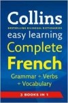 Collins Dictionaries - Easy Learning Complete French Grammar, Verbs and Vocabulary (3 books in 1)