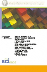  - Экономическое программирование развития региональной системы профессионального образования как инструмент. Монография