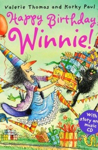 Valerie Thomas,  Korky Paul - Happy Birthday Winnie! (paperback and CD)