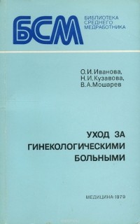 - Уход за гинекологическими больными