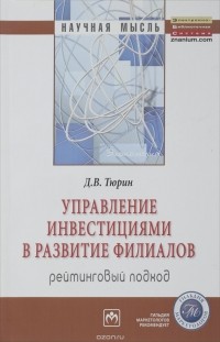 Д. В. Тюрин - Управление инвестициями в развитие филиалов. Рейтинговый подход