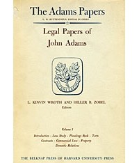 John Adams - Legal Papers of John Adams