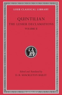 Quintilian - Lesser Declamations V 2 L501 (Trans. Bailey) (Latin)