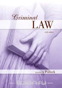 Joycelyn M. Pollock - Criminal Law,