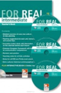  - For Real Intermediate Teacher’s Book + 3 Class CDs + Interactive Book DVD-ROM