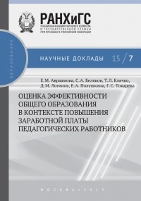 Е. А. Полушкина - Оценка эффективности общего образования в контексте повышения заработной платы педагогических работников