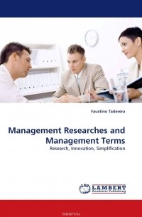 Фаустино Тадерера - Management Researches and Management Terms