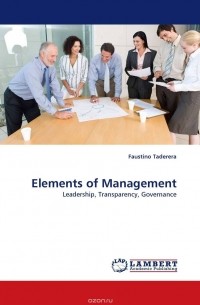 Фаустино Тадерера - Elements of Management