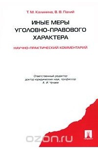  - Иные меры уголовно-правового характера. Научно-практический комментарий